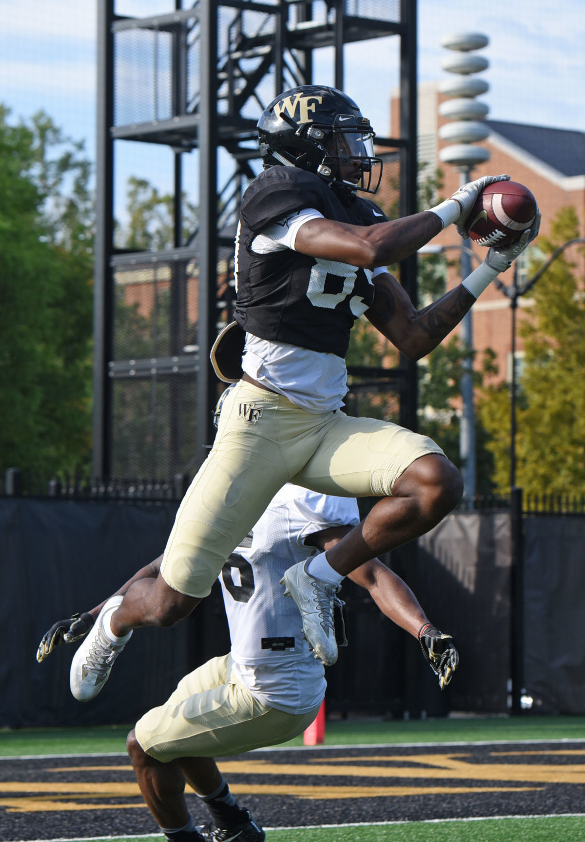 Wake Forest football practice